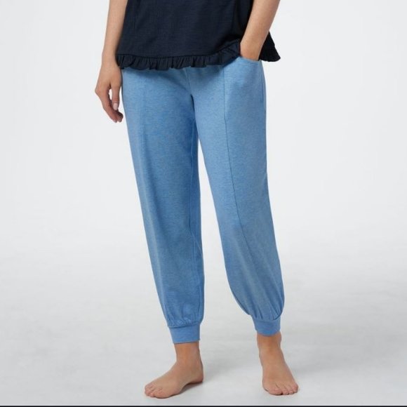 AnyBody Pants - AnyBody Regular Cozy Knit Ruffle Jogger Pants 3056